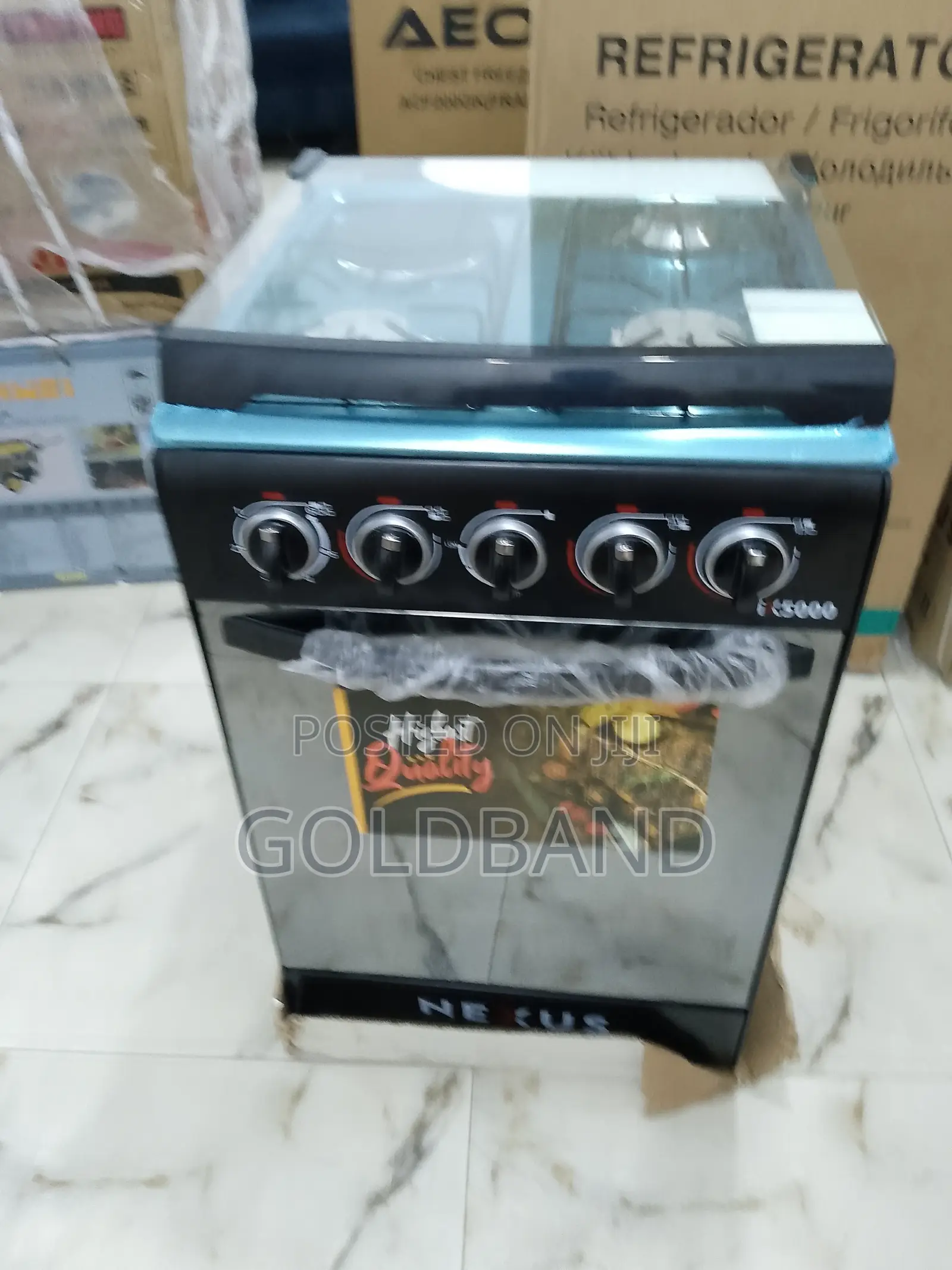 Nexus 3+1 Auto Ignition Gas Cooker Resistance to Scratches