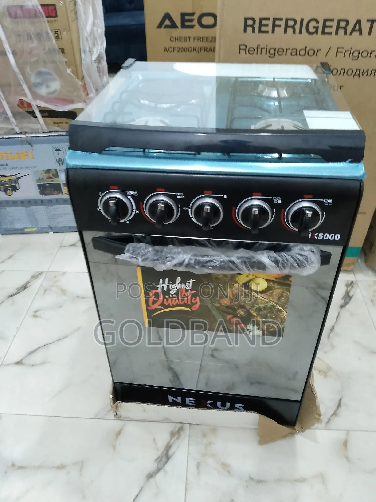 Nexus 3+1 Auto Ignition Gas Cooker (Kitchen Workshore)