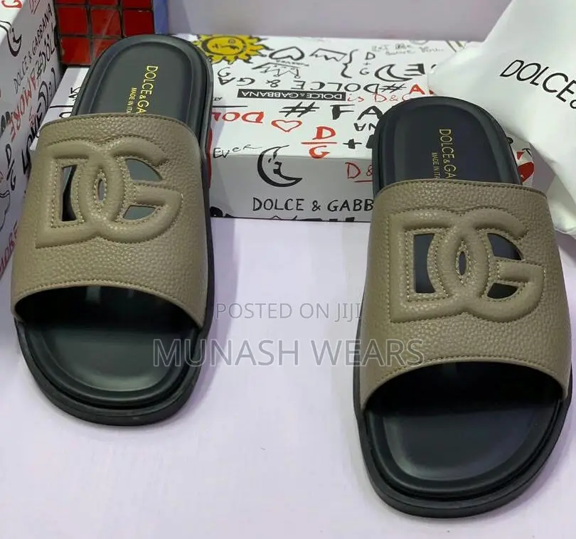 Dior Leather Slipers