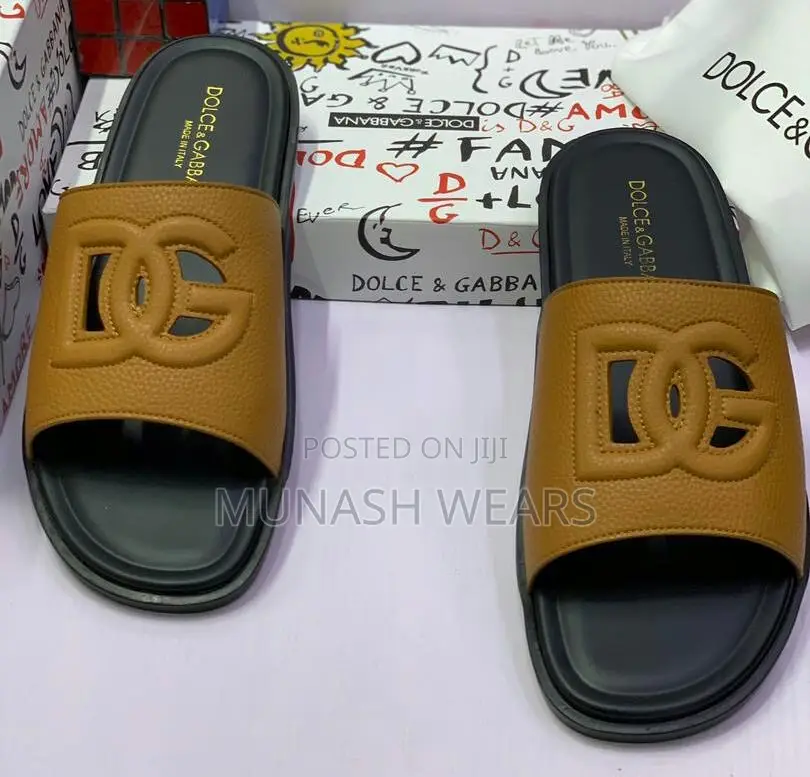 Dior Leather Slipers