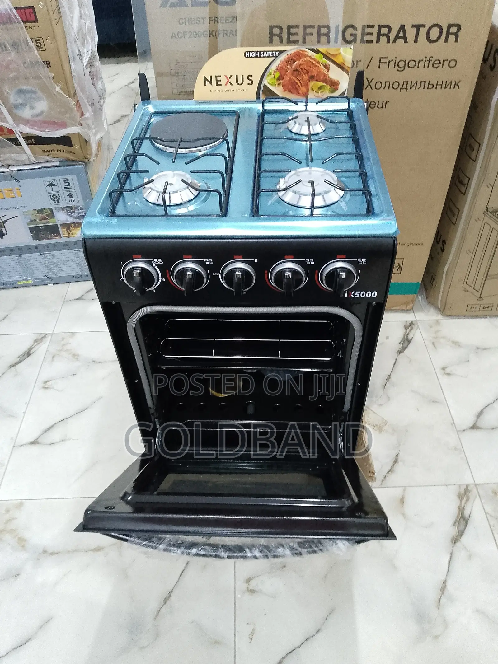 Nexus 3+1 Auto Ignition Catering Gas Cooker