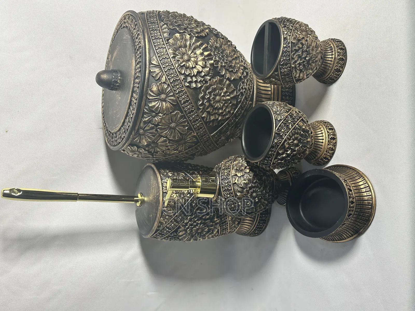 6 in 1 Bathroom Antique Set
