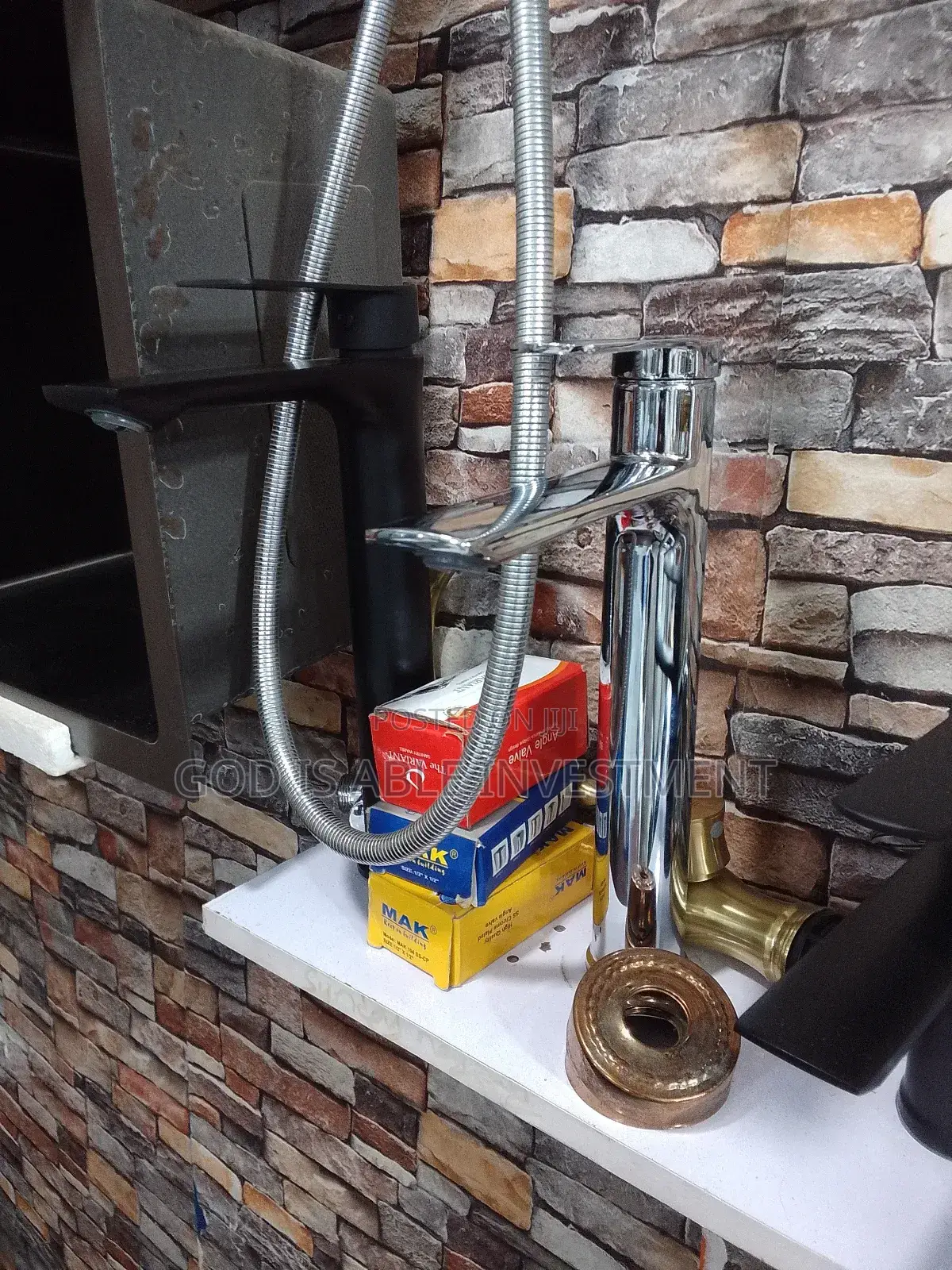 Stainless Long Neck Mixer Tap