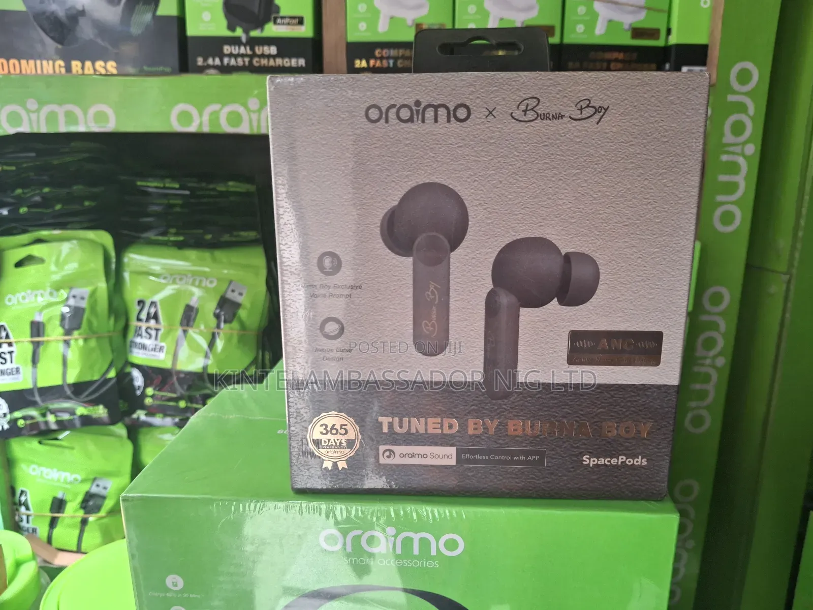 Oraimo iPod -X -Burnt Boy
