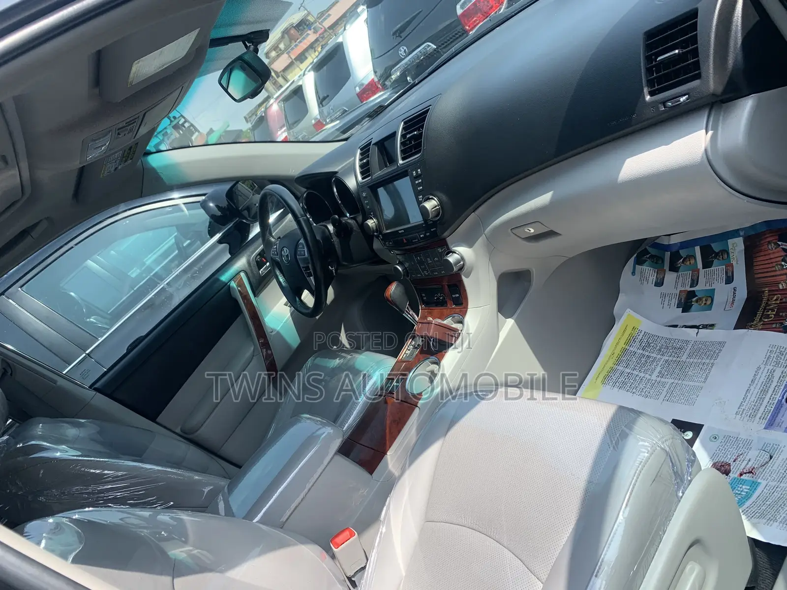 Toyota Highlander Limited 3.5l 4WD 2013 Gray