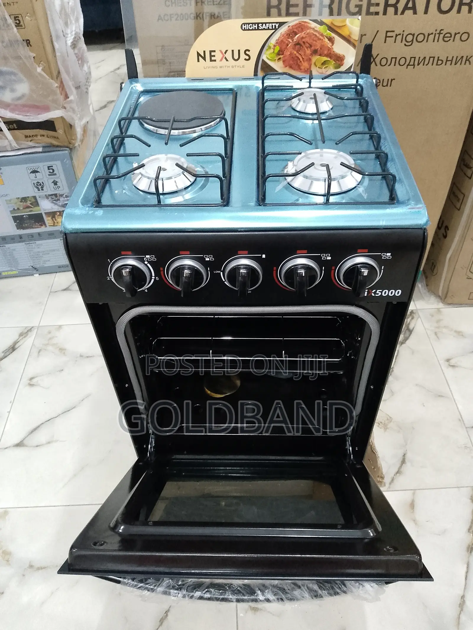 Nexus 3+1 Auto Ignition Meal Master Mind Gas Cooker