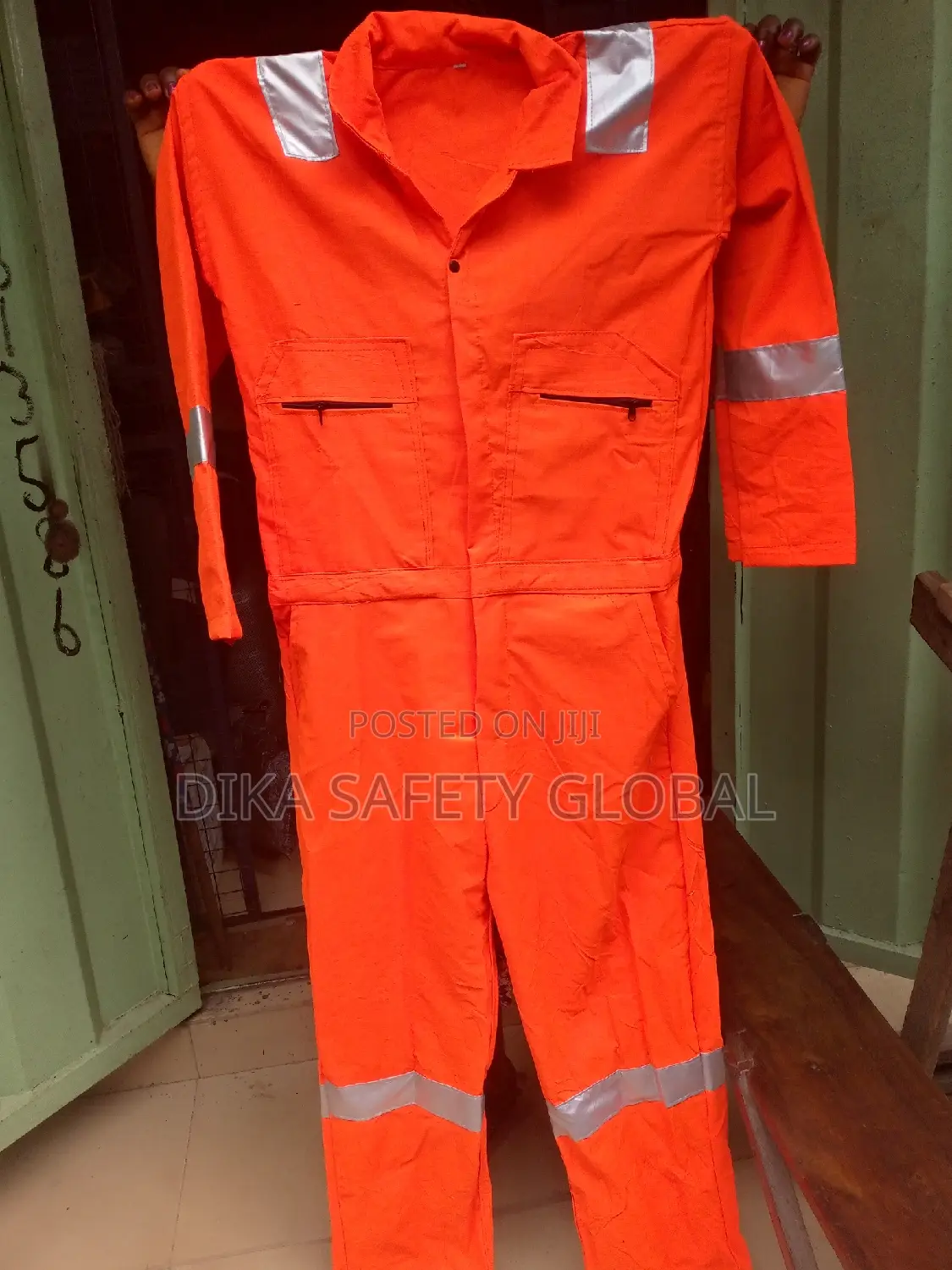 Original Safety Coverall Orange Color Available