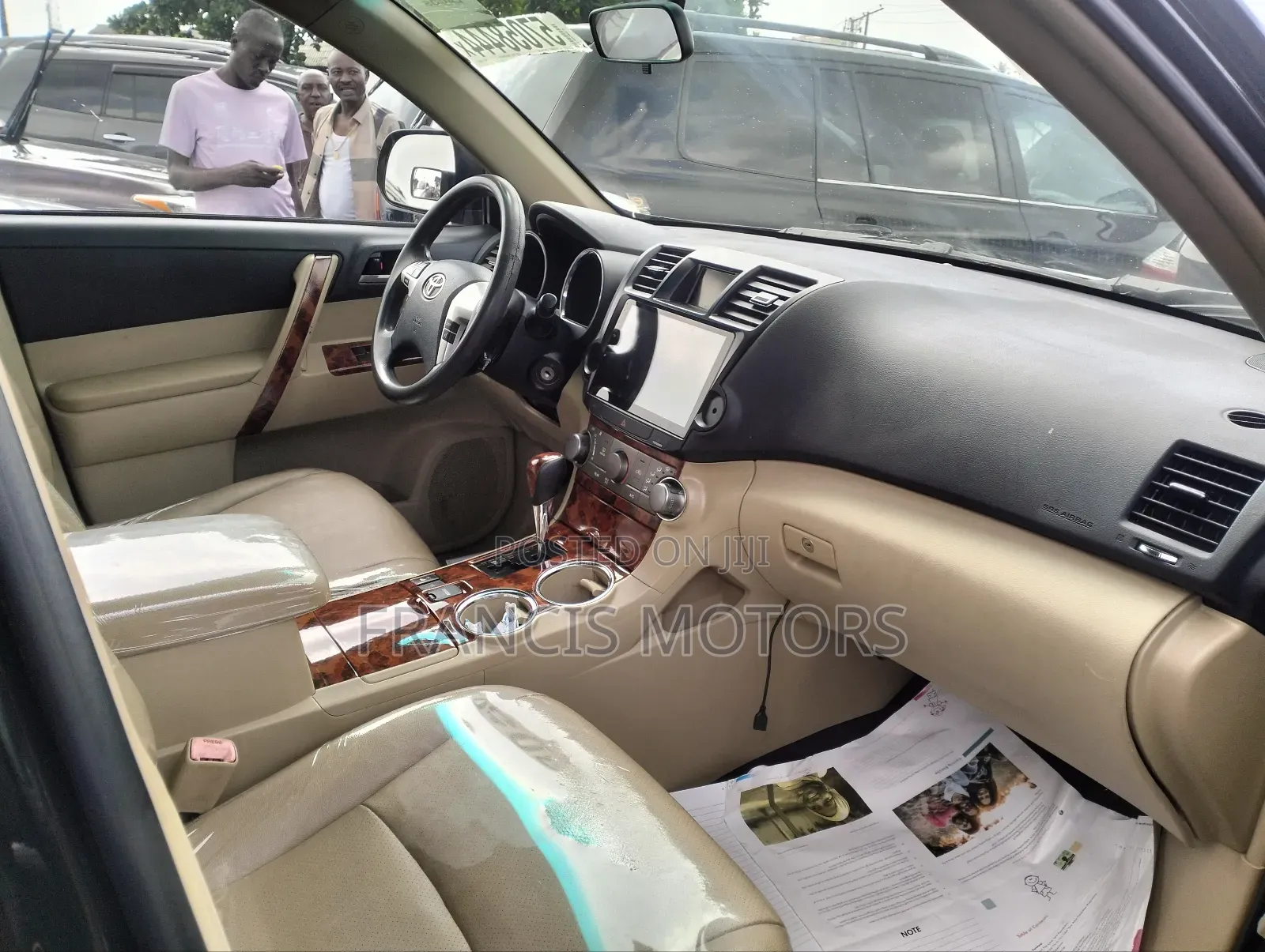 Toyota Highlander 3.5L 4WD 2013 Orange