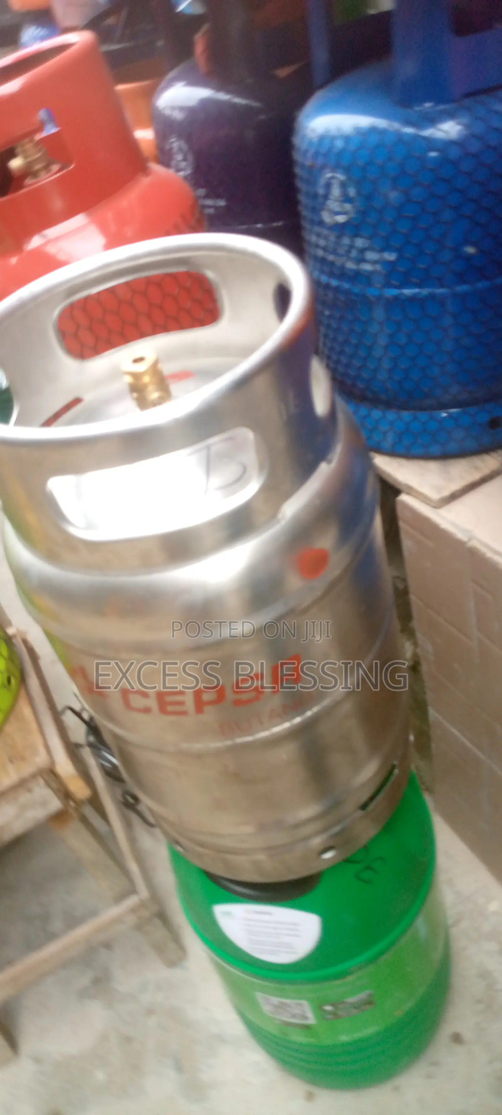 Cepsa Gas Cylinder 12.5kg Rust Free