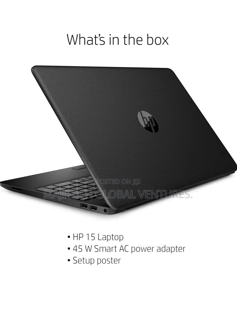 New Laptop HP 15 4GB Intel Celeron SSD 256GB
