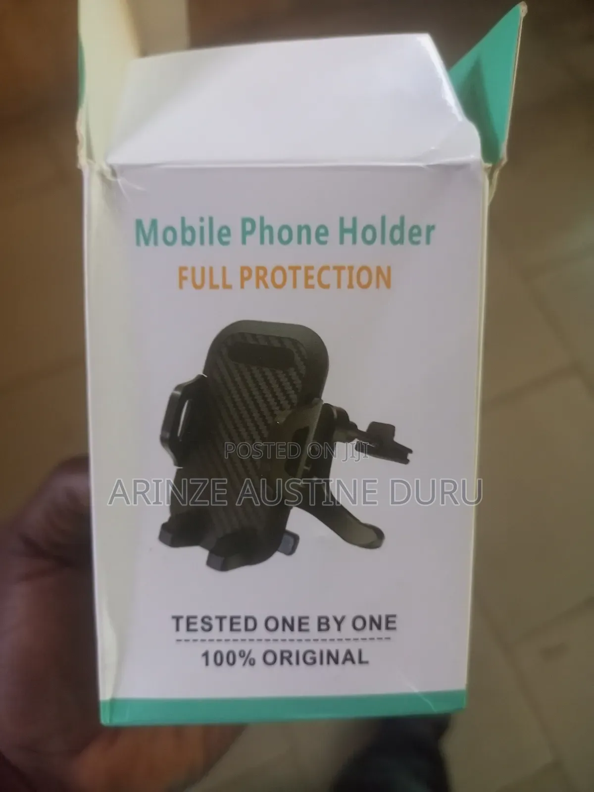 L Windshield Dashboard Car Mount Holder, Fits Any Phone