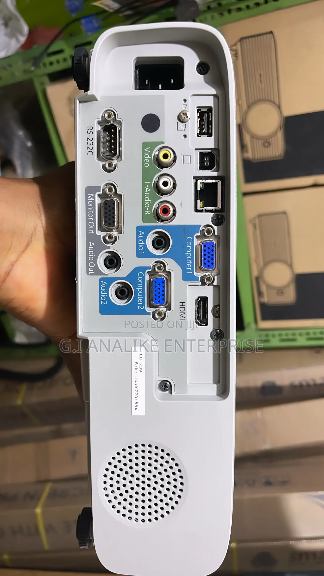  UK Used Epson Eb-X39 Xga 3lcd Projector