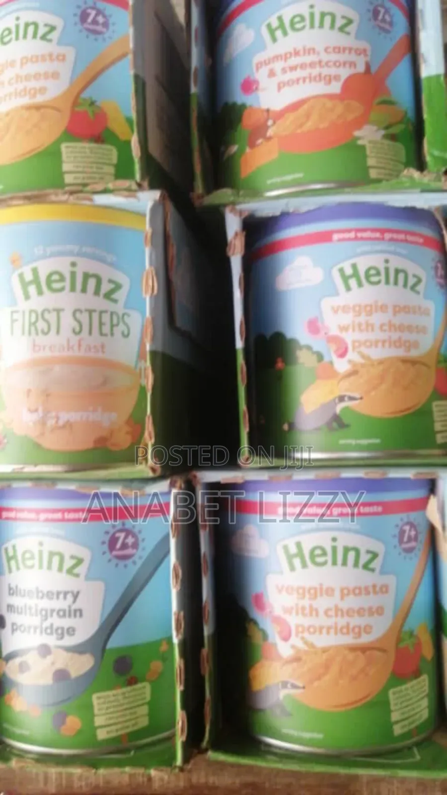 Heinz Cereal Different Flavor Per Tin