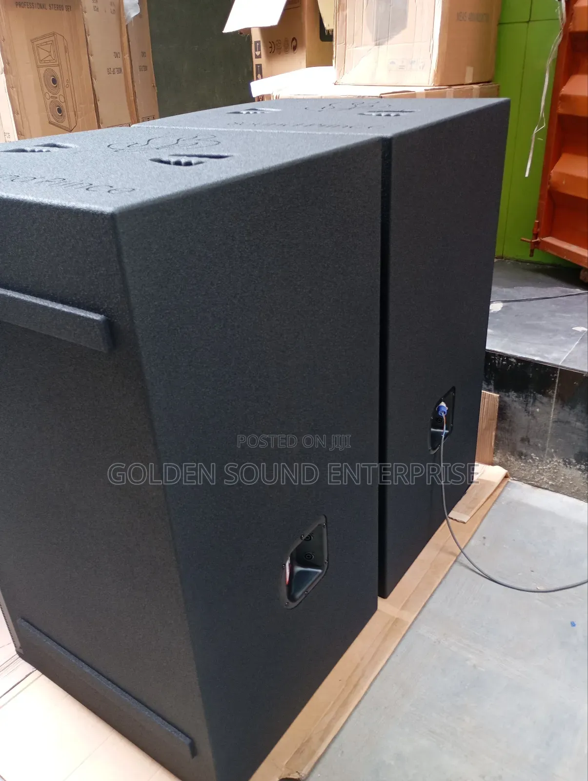 Professional Sound Prince Double Sub Model Sp 218ax