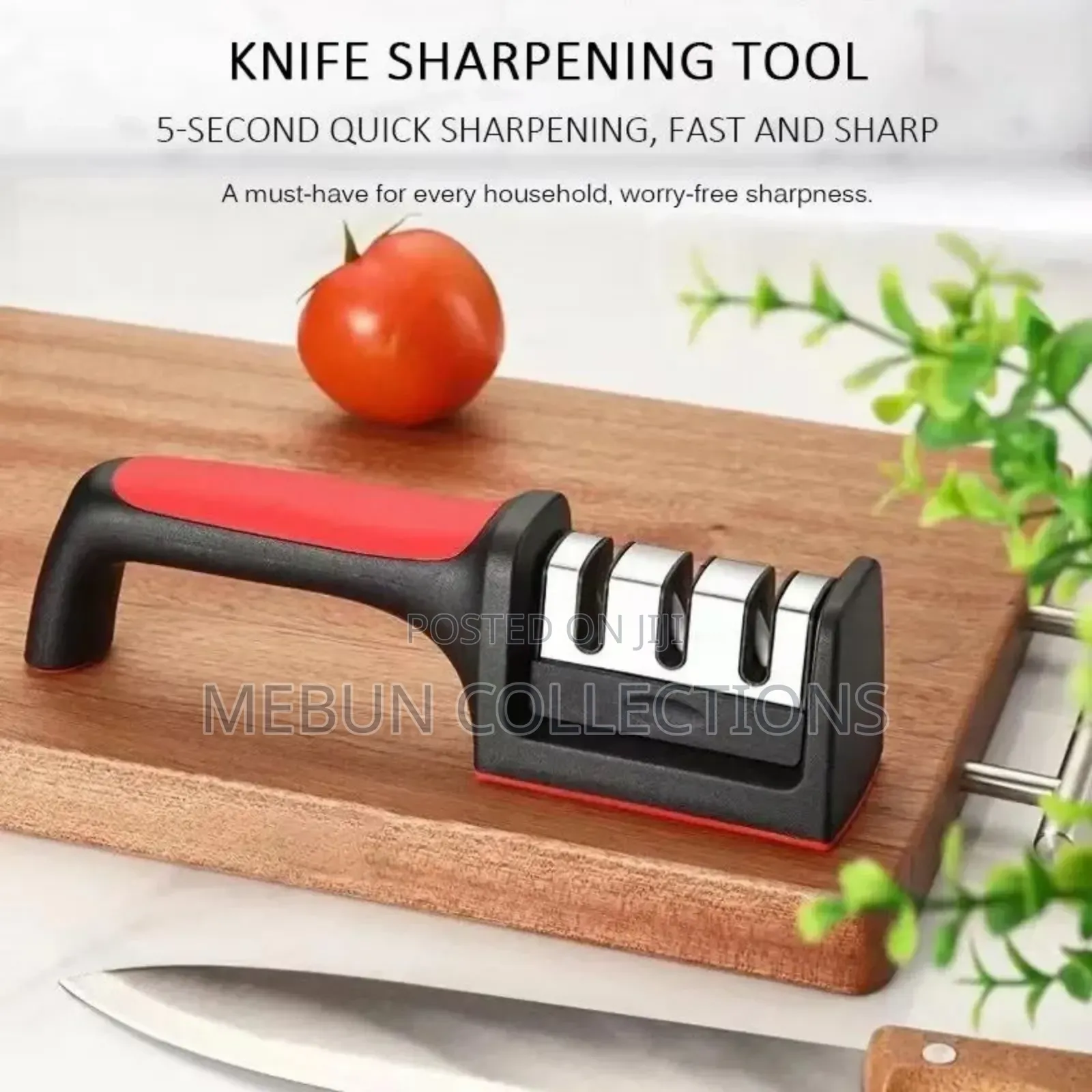 Three-Mouth Knife Sharpener