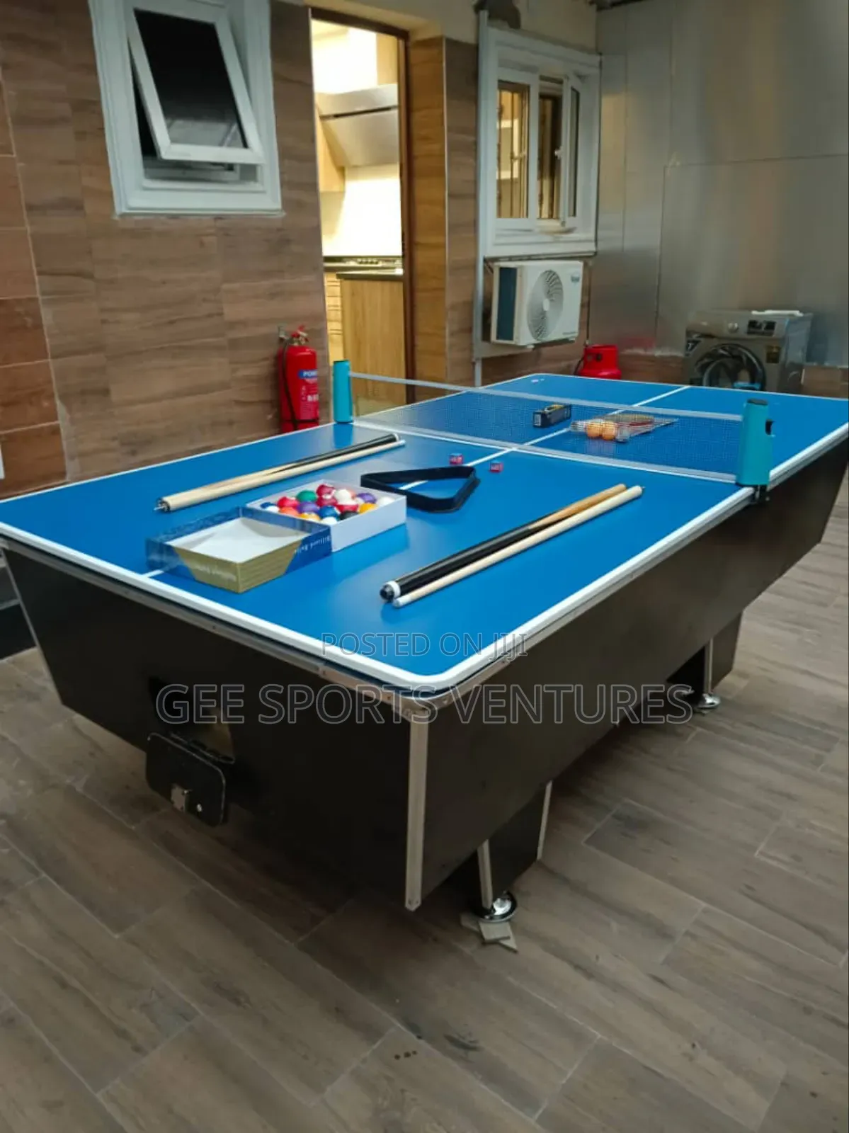 7ft 2in1 Snooker Board With Accessories