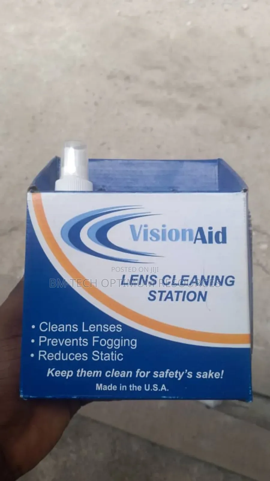 Vision Aid Lens Cleaning Station