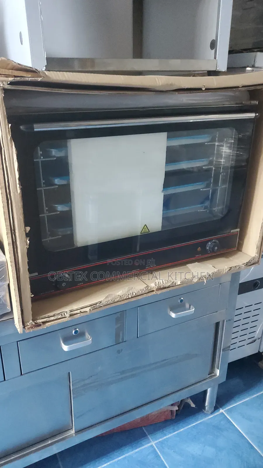 Electric Convention Oven 4trays Is Available 4sal