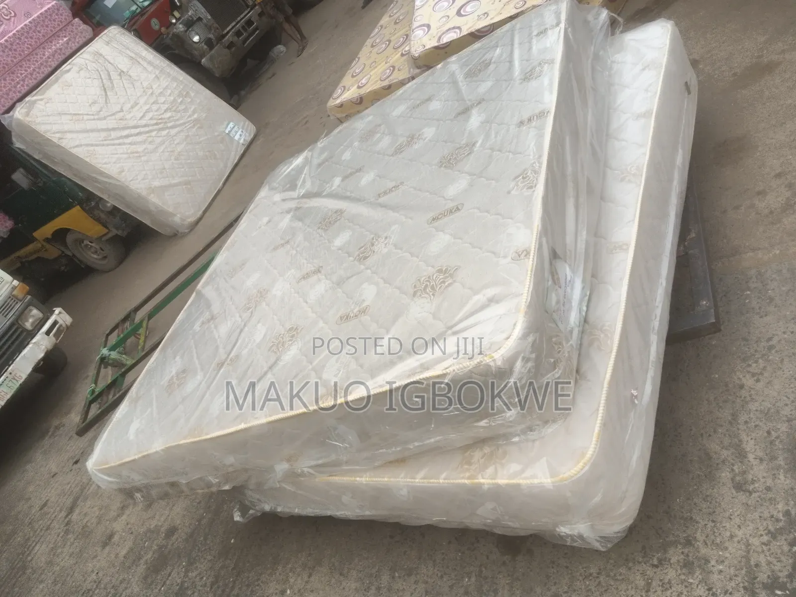 [Ib] Executive Semi Orthopedic Mouka 6 by 6 by 8" [+5yrs Waranty]