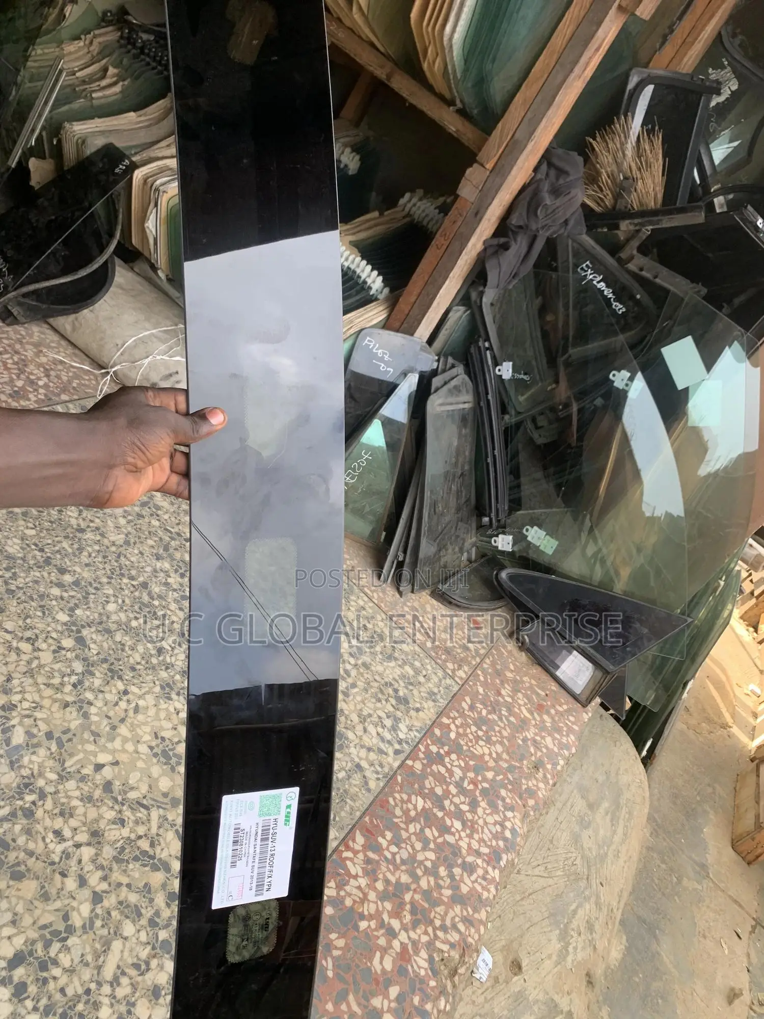 Panoramic Roof Glass for Hyundai Santa Fe 2015 No1 Available