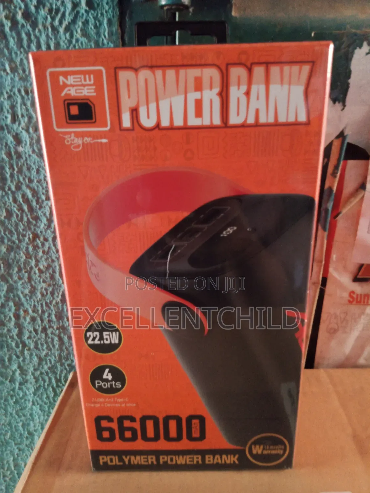 New Age 66000 Mah Power Bank 22.5w.