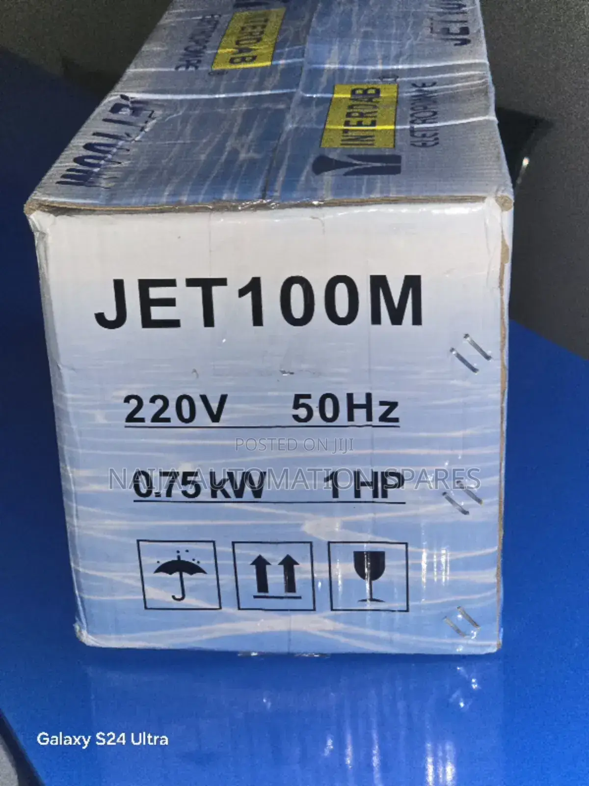 Interdab Surface Water Pump 1hp | 100%Corper Coil |JET100M