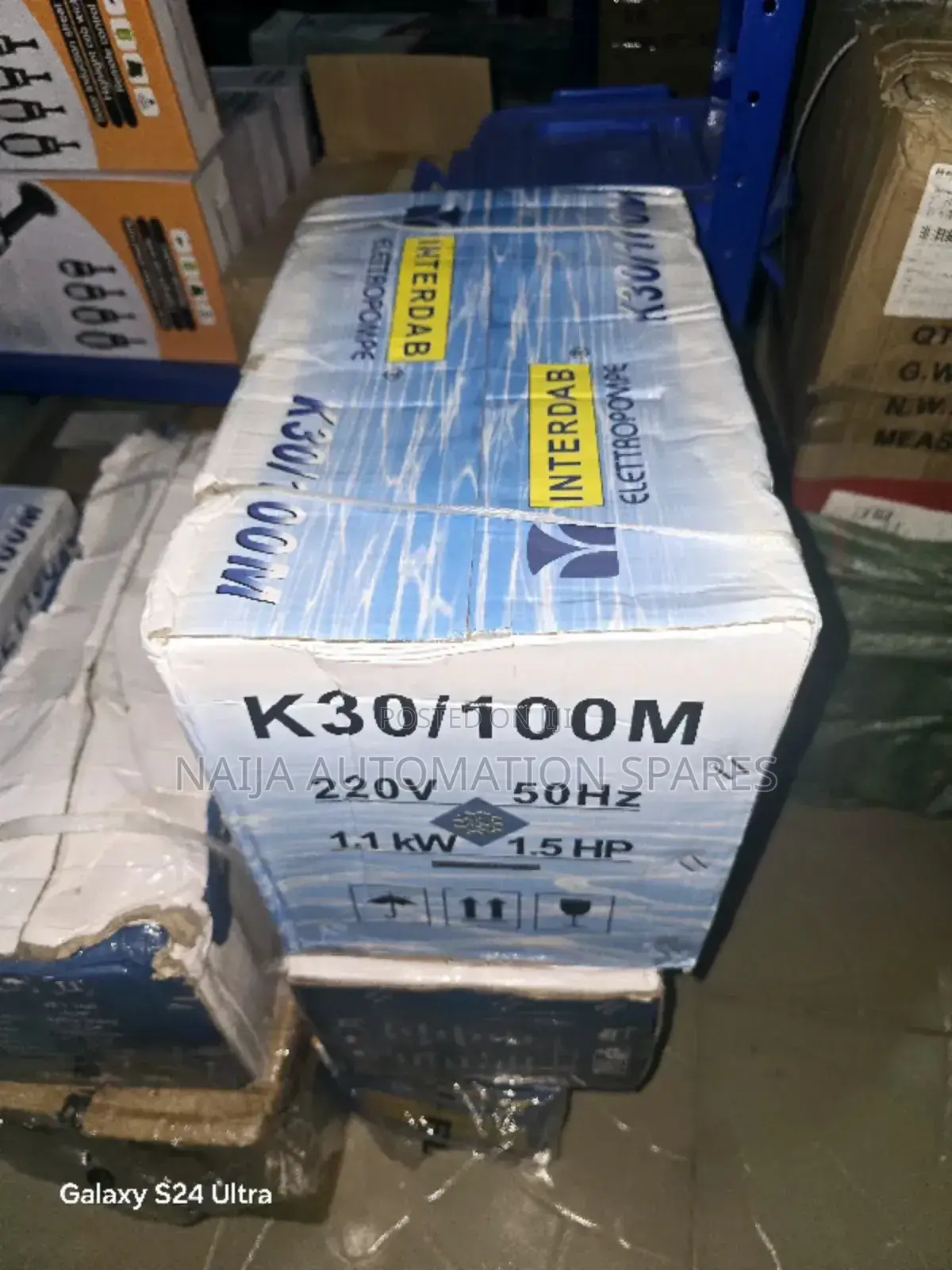 Interdab Water Surface Pump 1.5hp | 100 Copper | K30/100M
