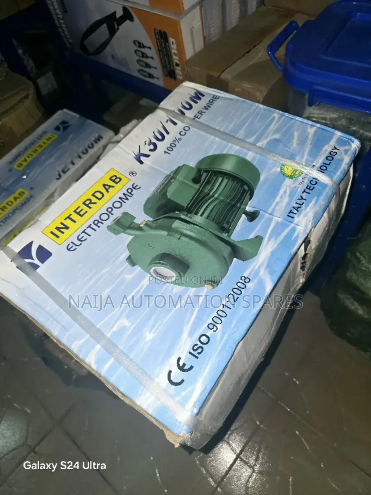 Interdab Water Surface Pump 1.5hp | 100 Copper | K30/100M