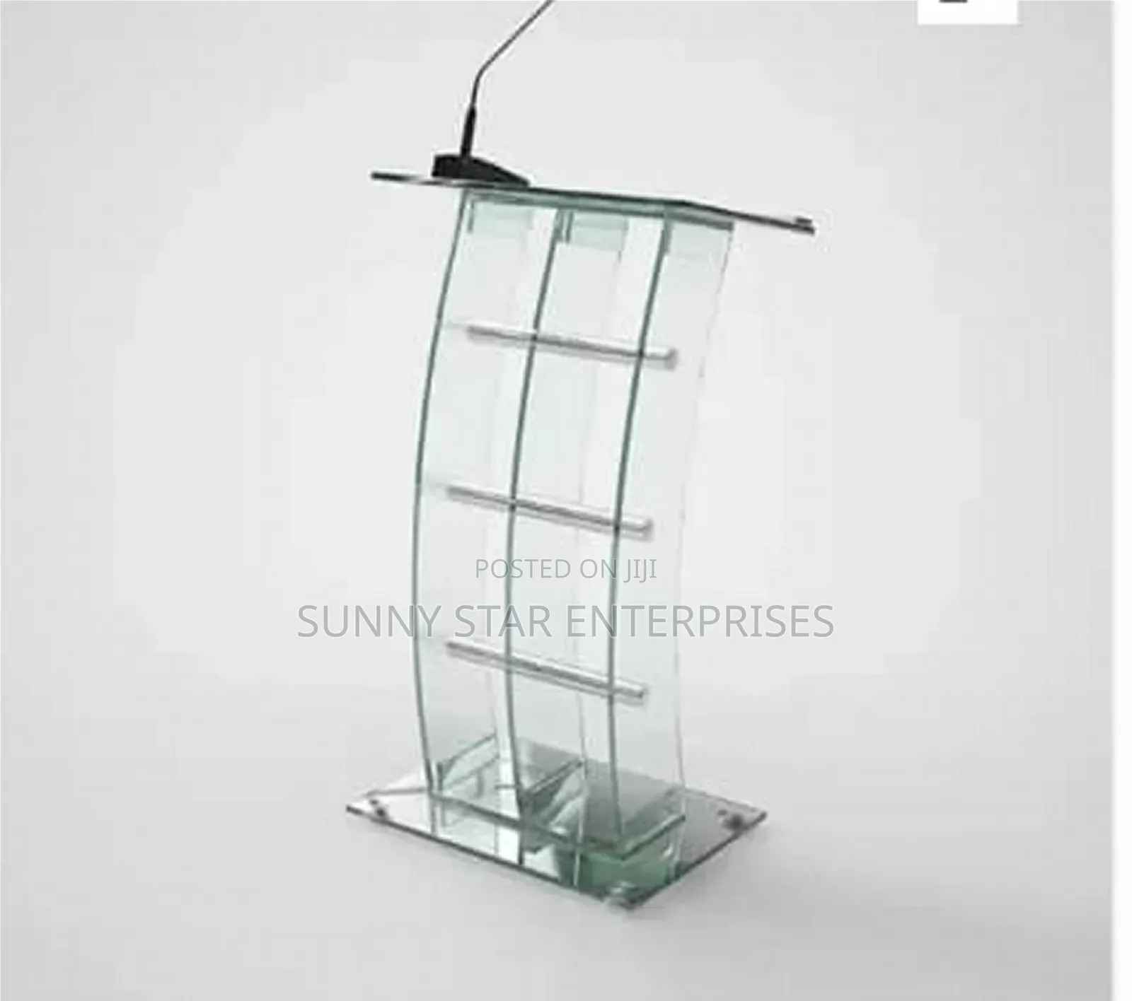 High Quality Executive Thick Glass Pulpit for Church