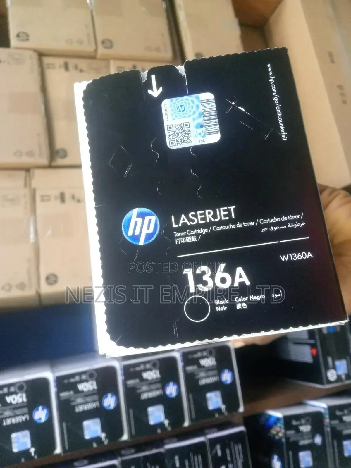 HP Toner Cartridges 136a