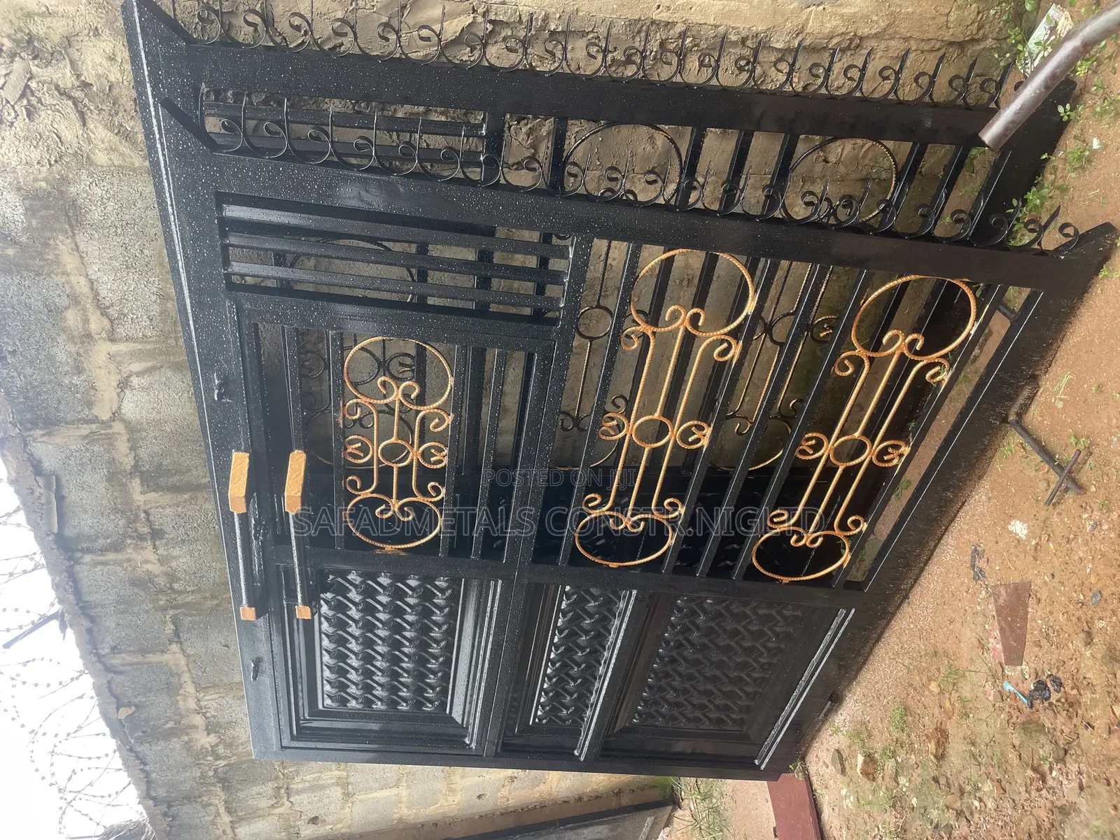 Burglary Half Gate 12by7 Ft