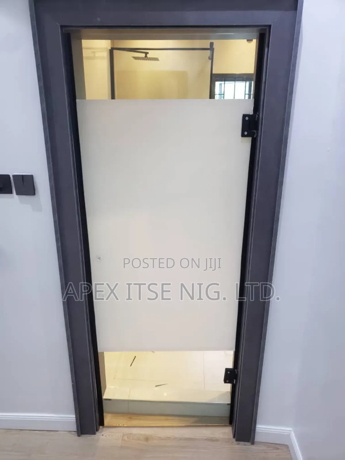 Bathroom/Toilet Hinged Door