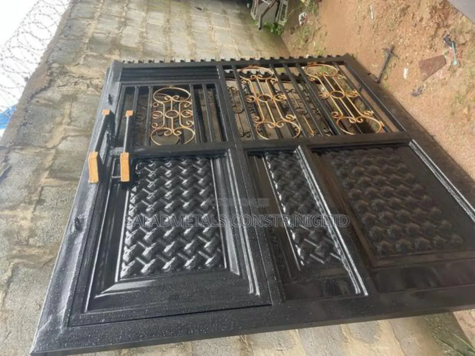 Burglary Half Gate 12by7 Ft