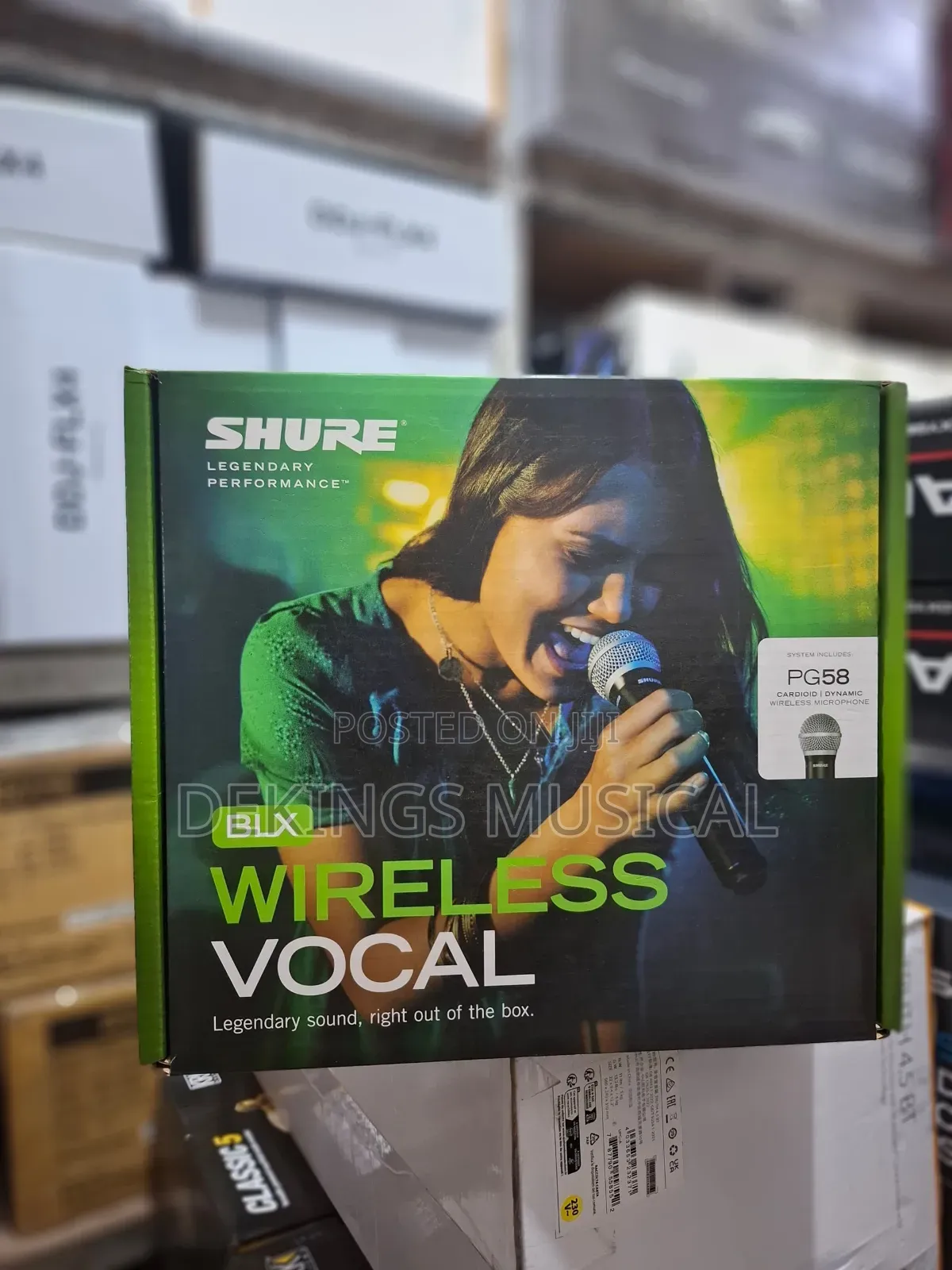 Shure BLX Wireless Dual Vocal System PG58 Handheld