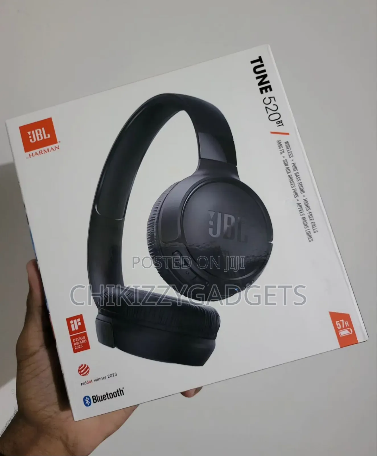 Original New JBL Tune 520bt Headphones