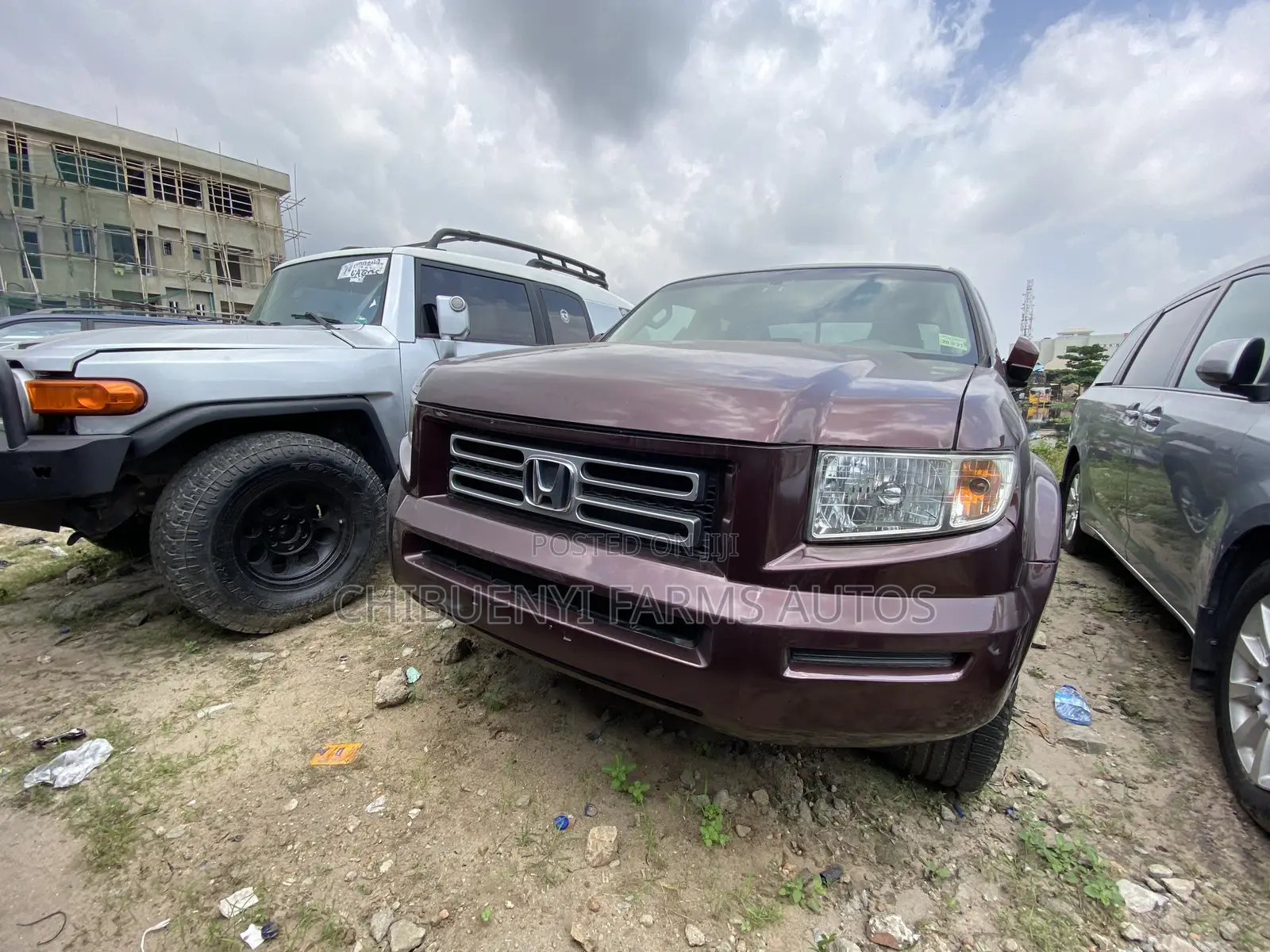 Honda Ridgeline 2007 Red