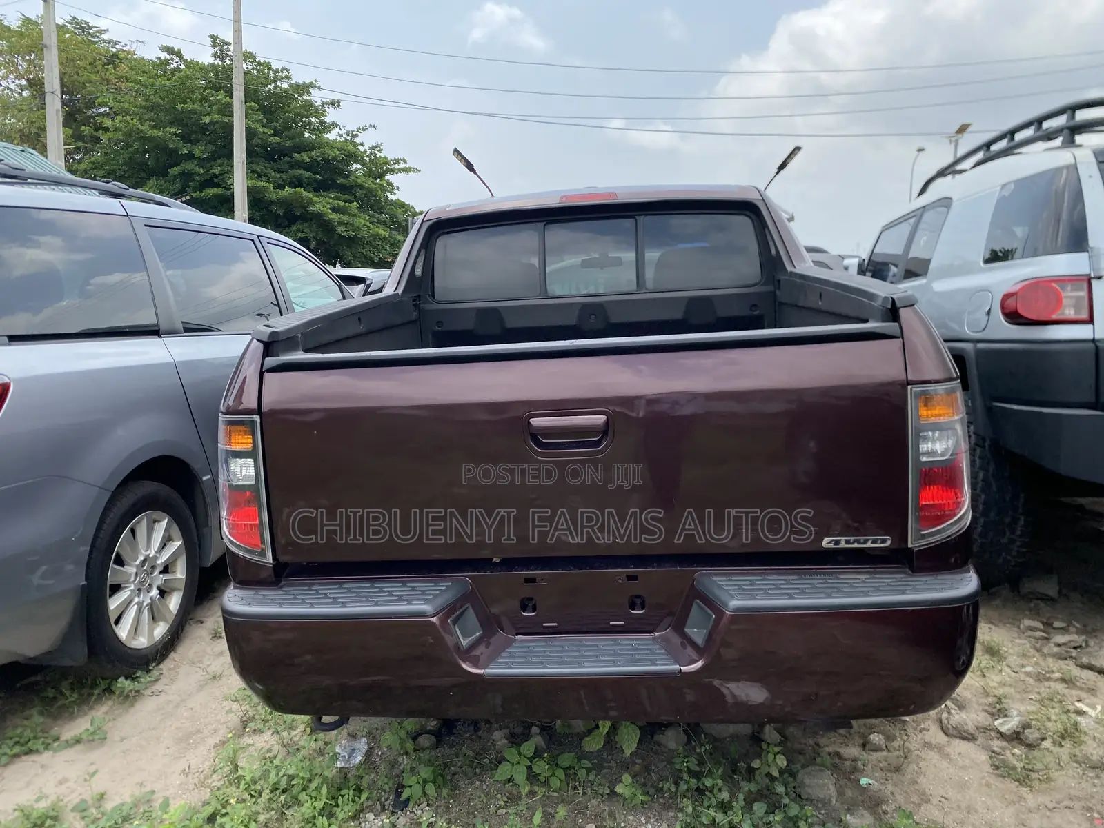 Honda Ridgeline 2007 Red