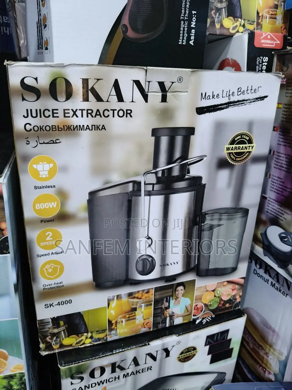SOKANY Juice Extractor