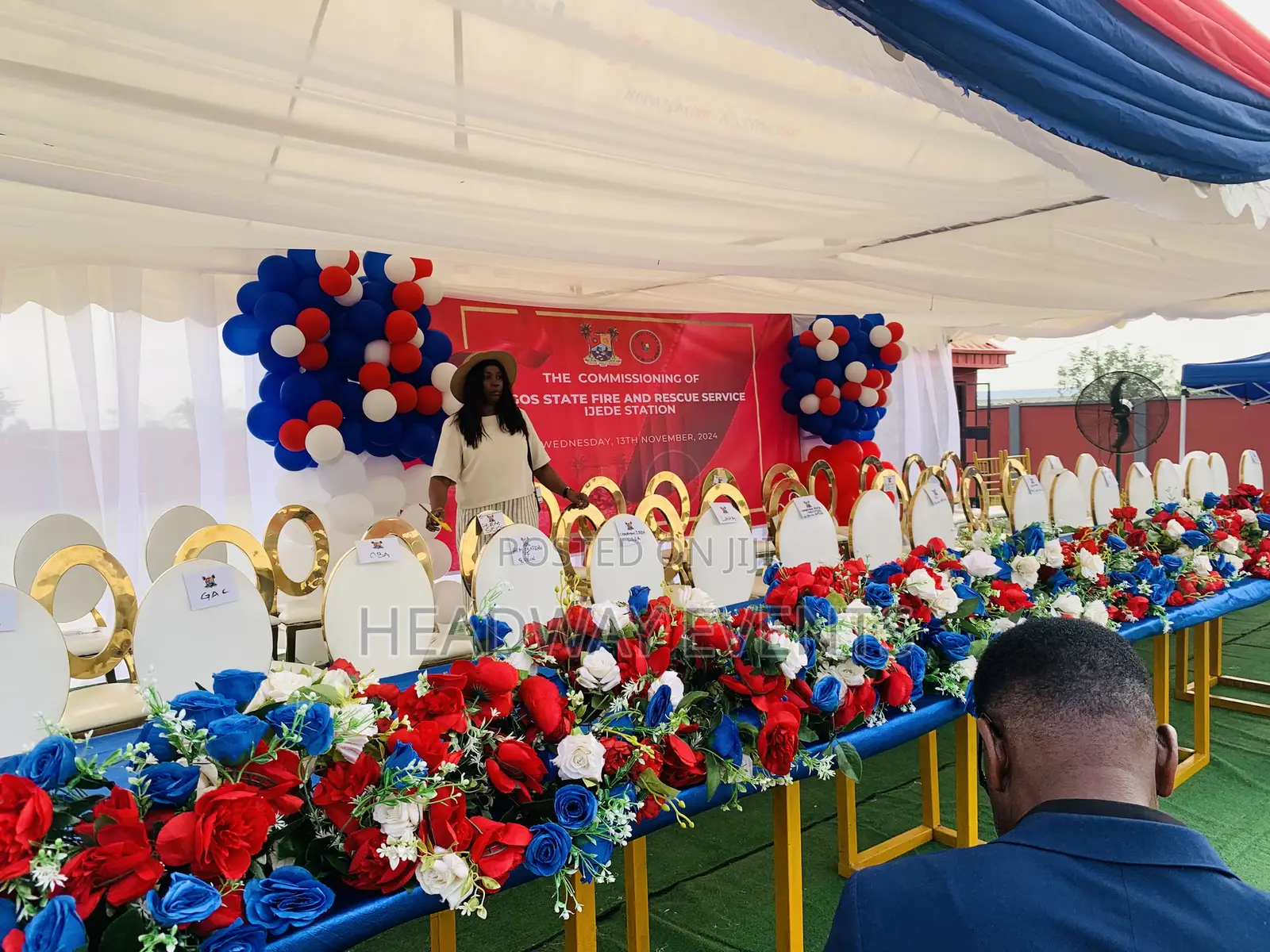 Project Commissioning Set-Up With Decoration Headway Events