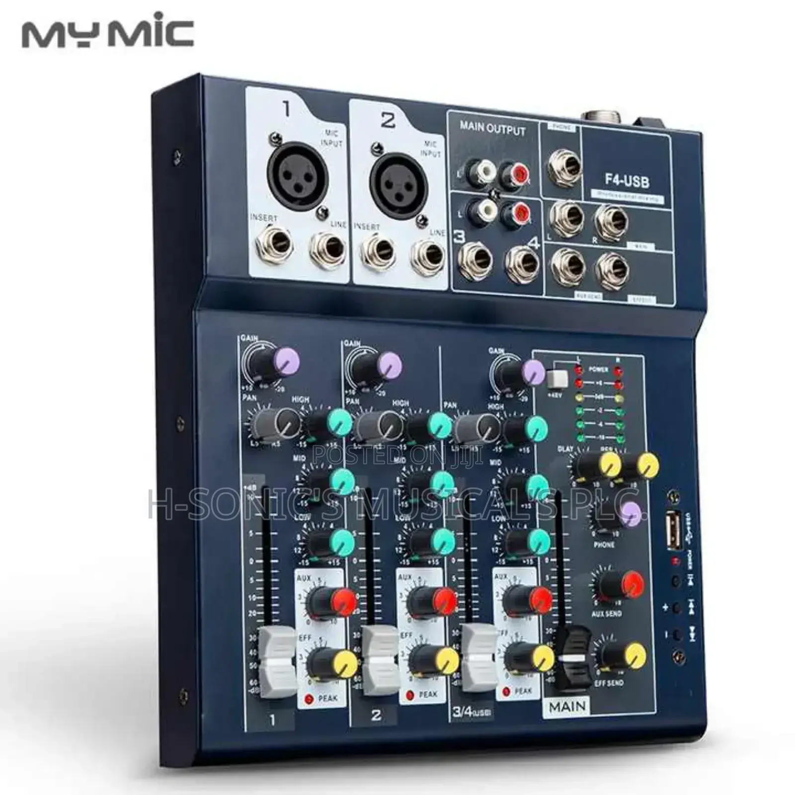 Professional Yamaha F4 Bluetooth Mixer