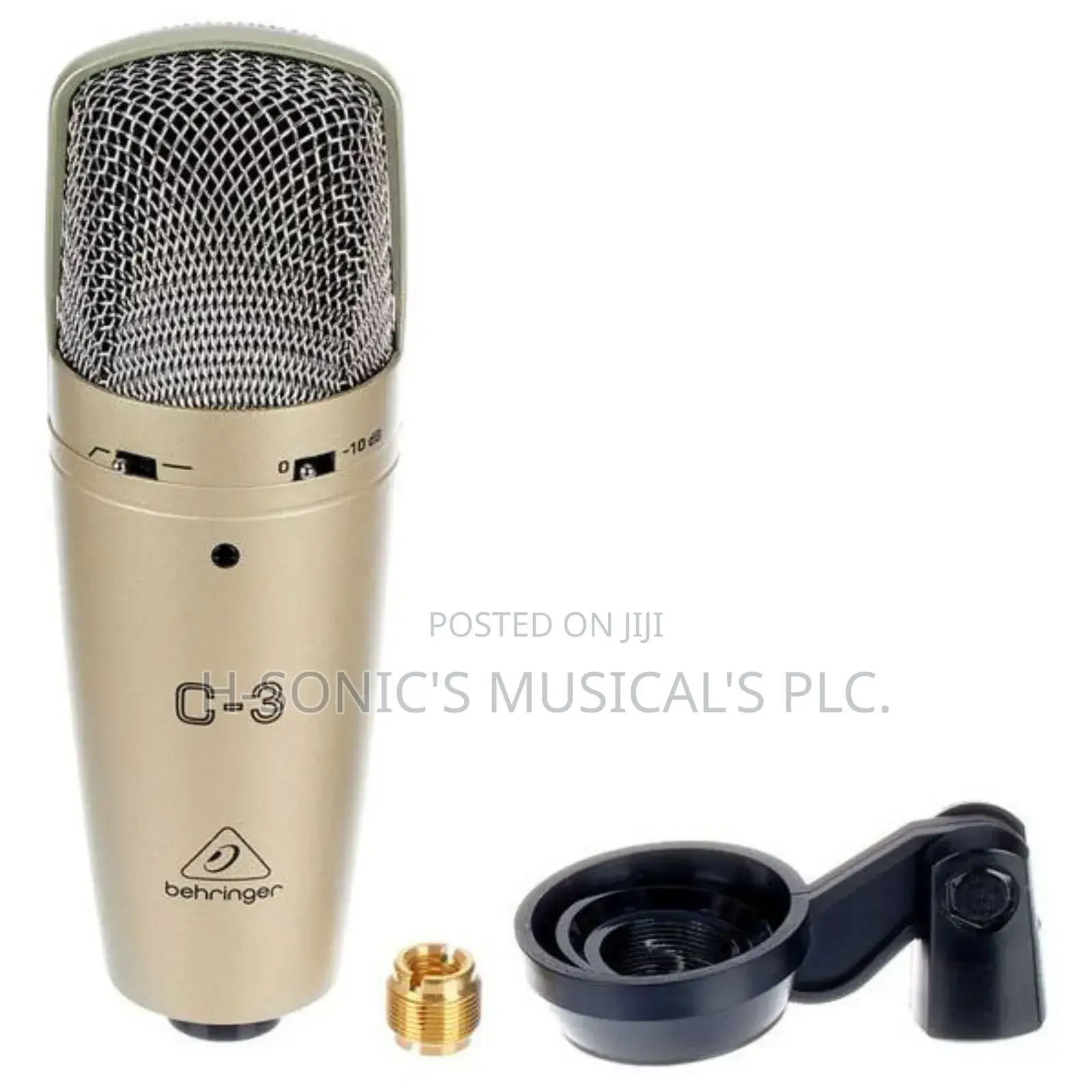 Behringer C-3 Condenser Studio Microphone