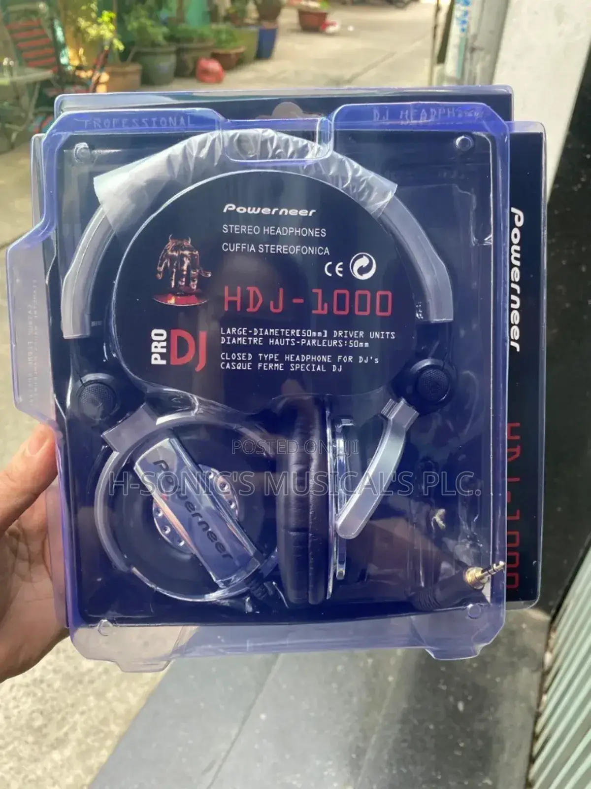 Powerneer HDJ 1000 Studio Headphone