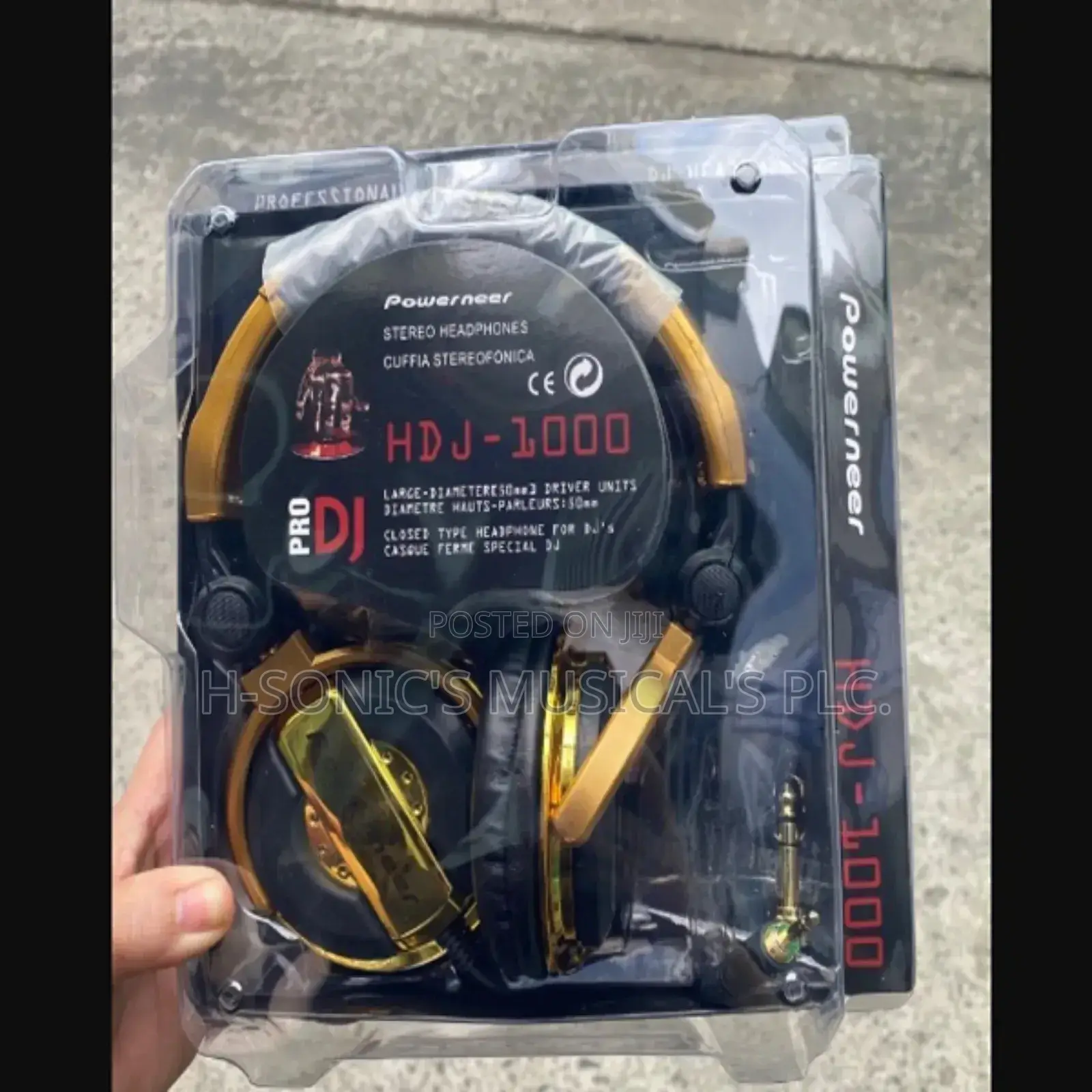 Powerneer HDJ 1000 Studio Headphone