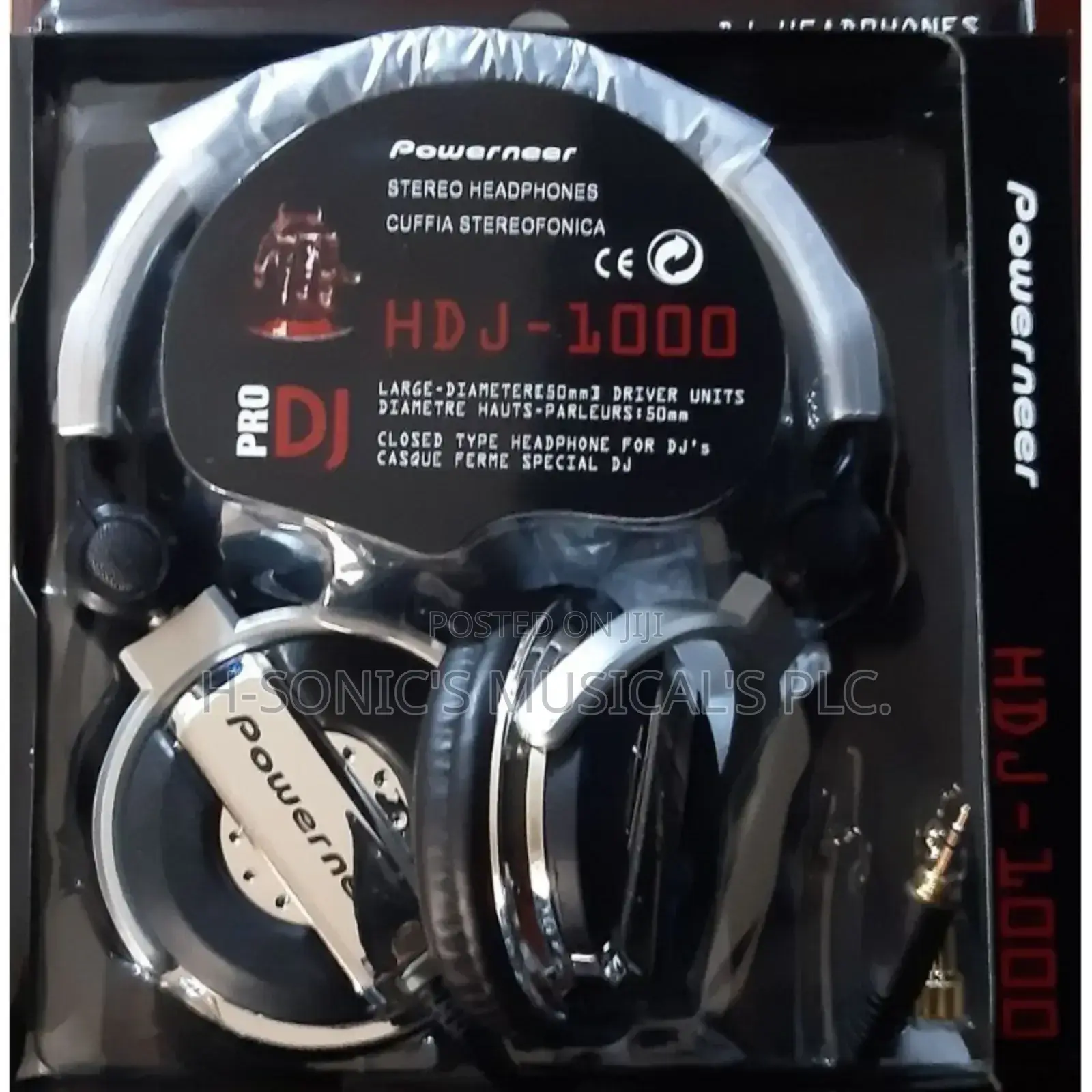 Powerneer HDJ 1000 Studio Headphone