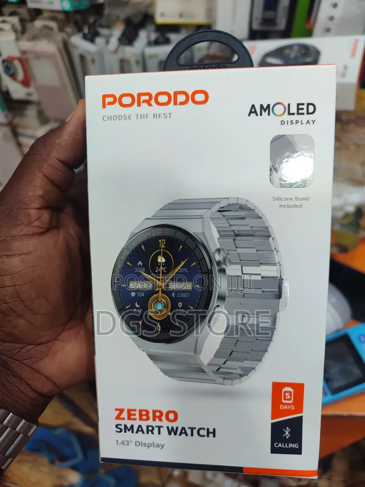 Porodo Zebro Smart Watch