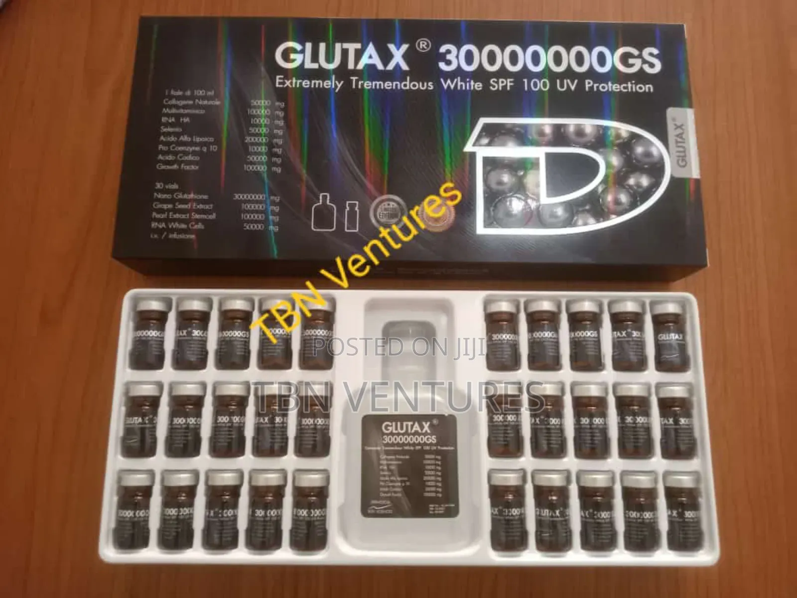 Glutax 3million Gs Extremely Tremendous White SPF 100 Uv