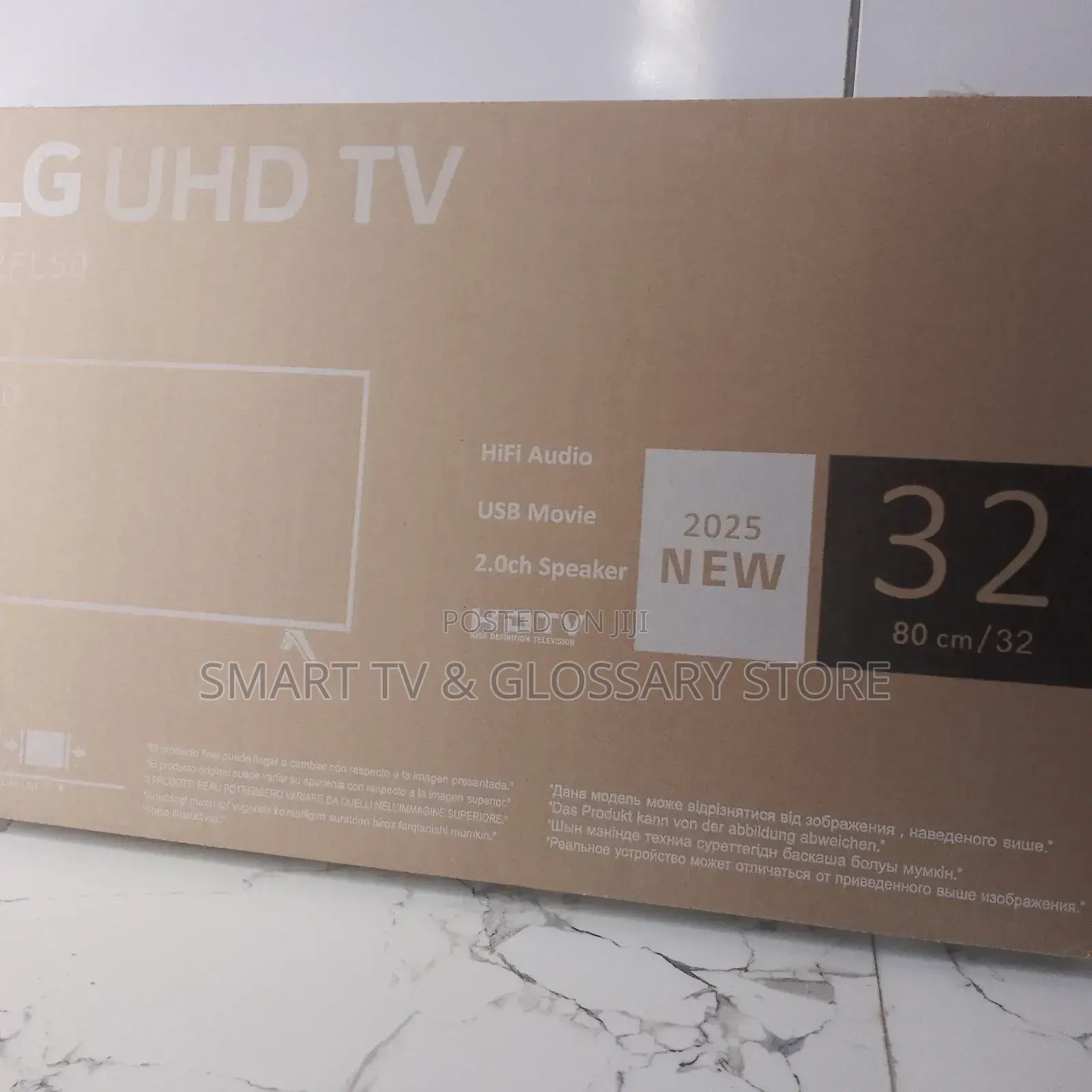 LG 32 Inches Smart Android Frameless TV
