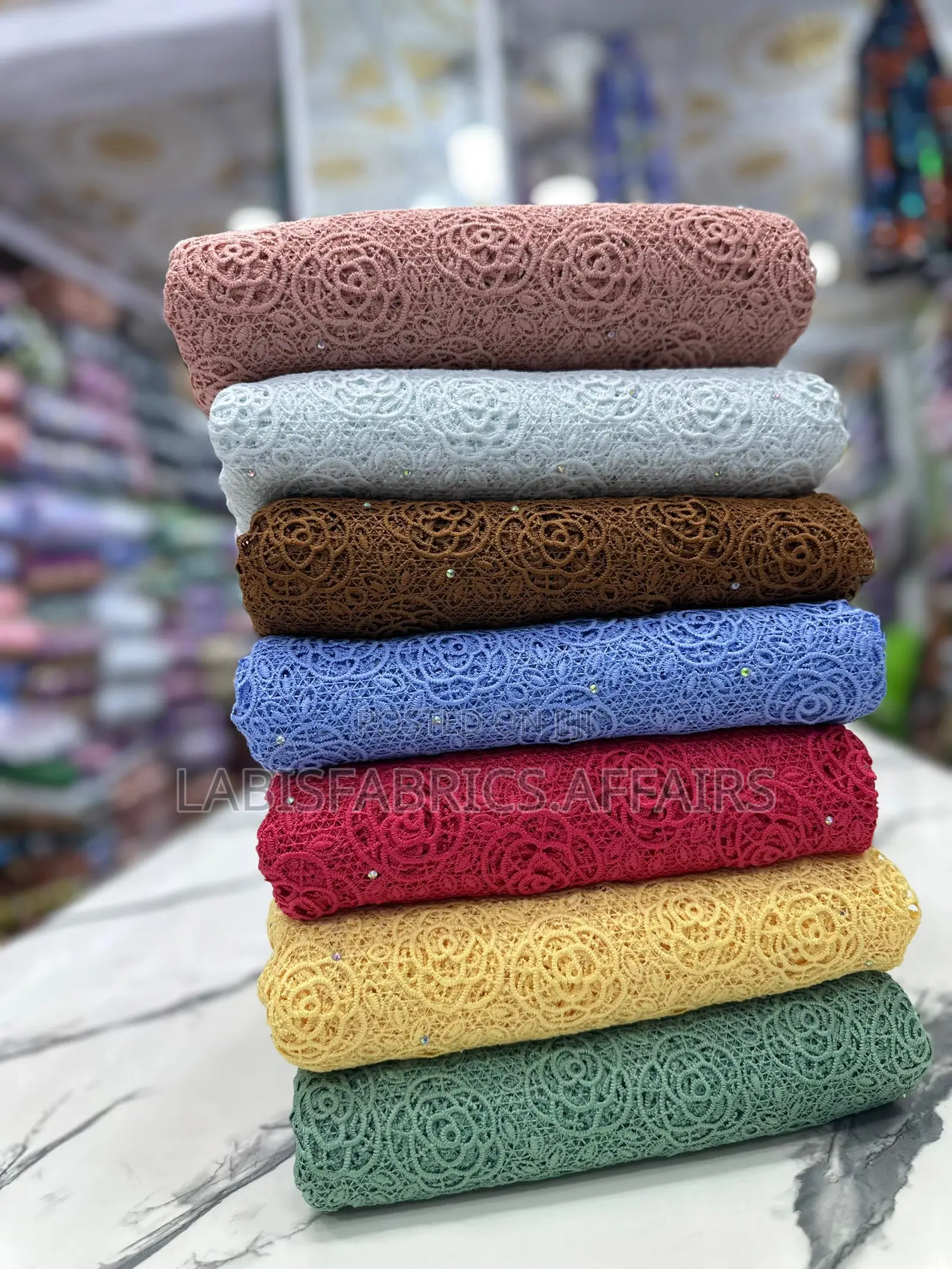 Swiss Milky Guipure Lace