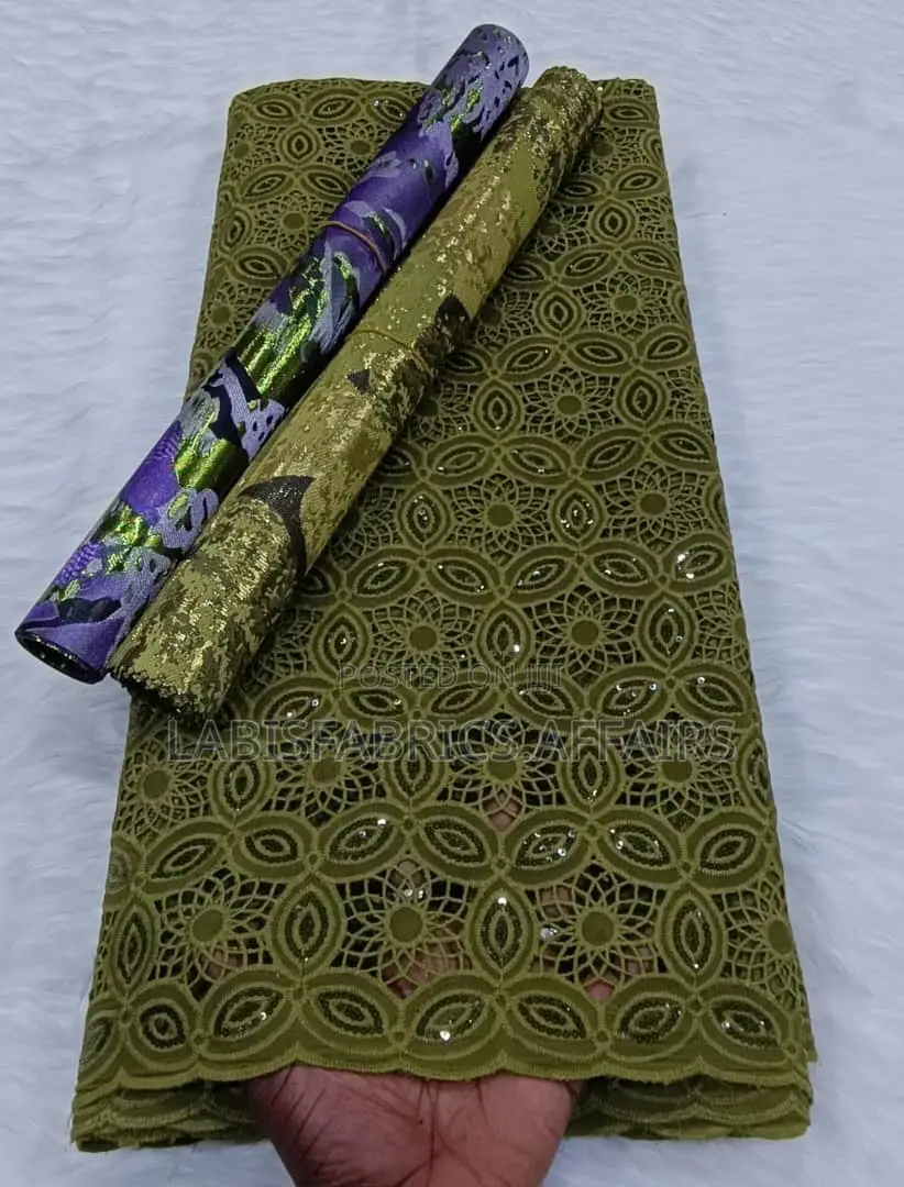 Turkey Chiffon Lace With Water Sequence