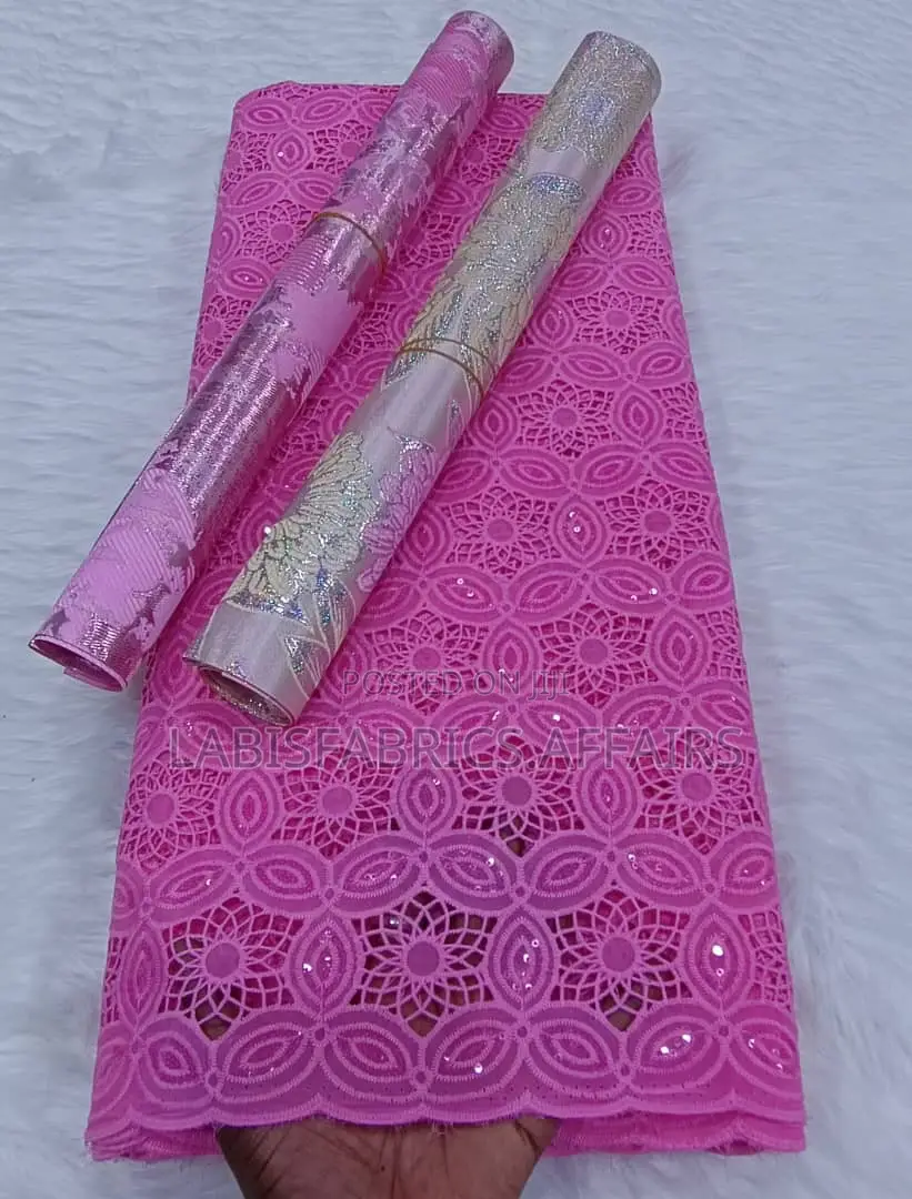 Turkey Chiffon Lace With Water Sequence